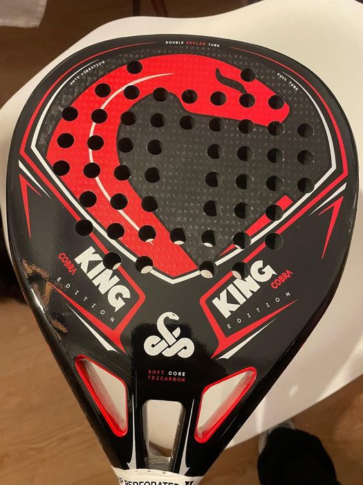Raquete padel vibora king cobra