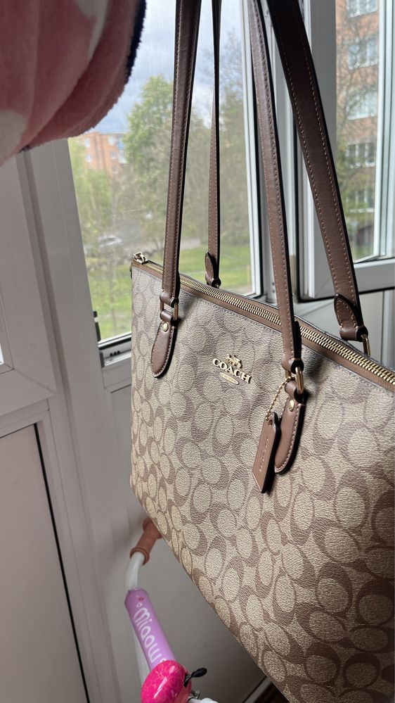 Сумка coach канва оригінал