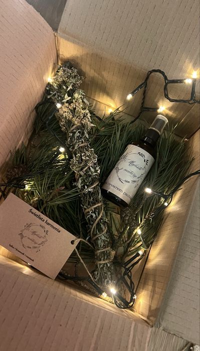 Zestaw prezentowy kadzidło i mgiełka handmade