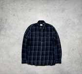 Мужская Фланелевая Рубашка Levis Оригинал Клетчатая M-L Плотная
