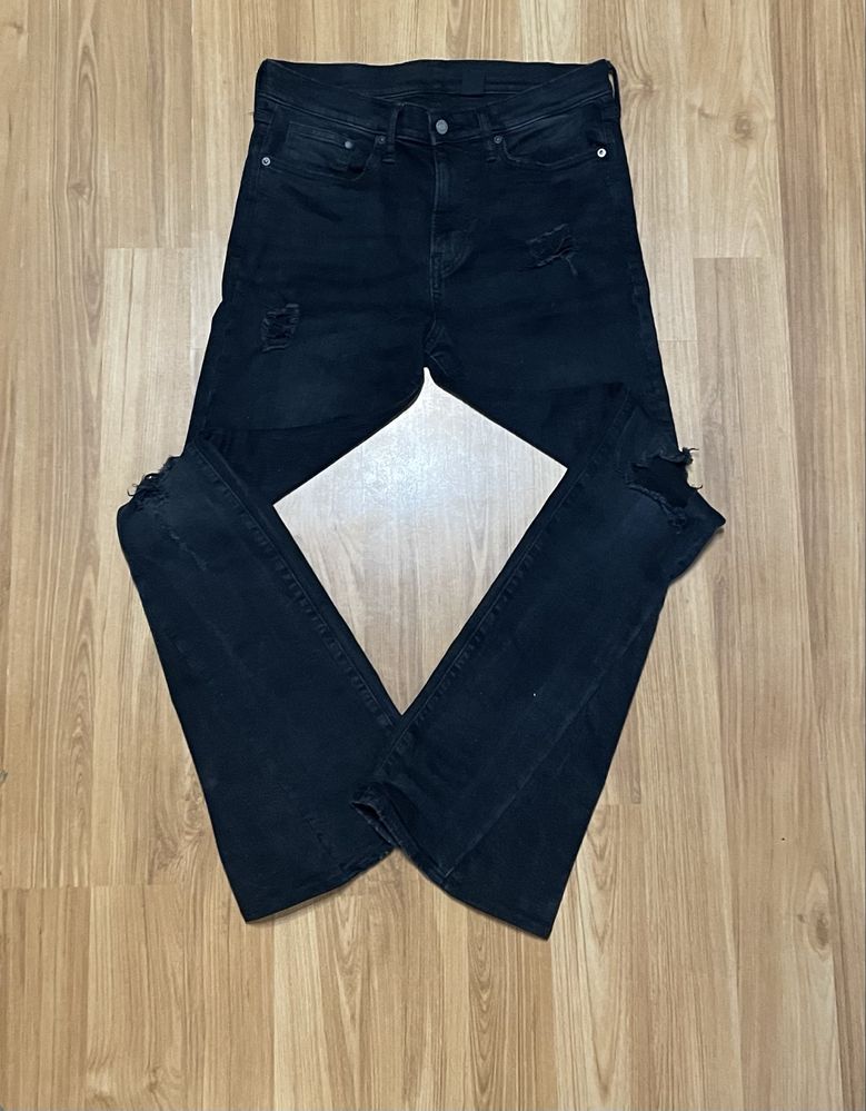 custom flared jeans
