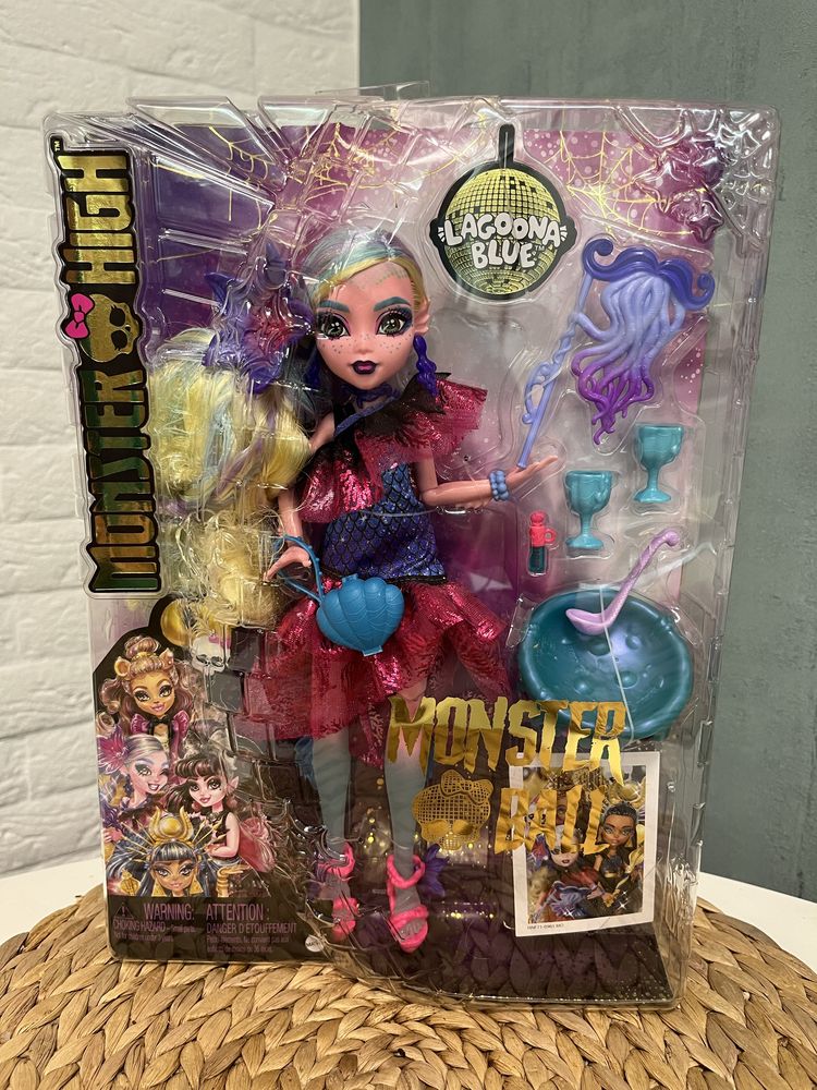 Кукла Monster High Lagoona Blue Лагуна Cleo de Nile бал монстров