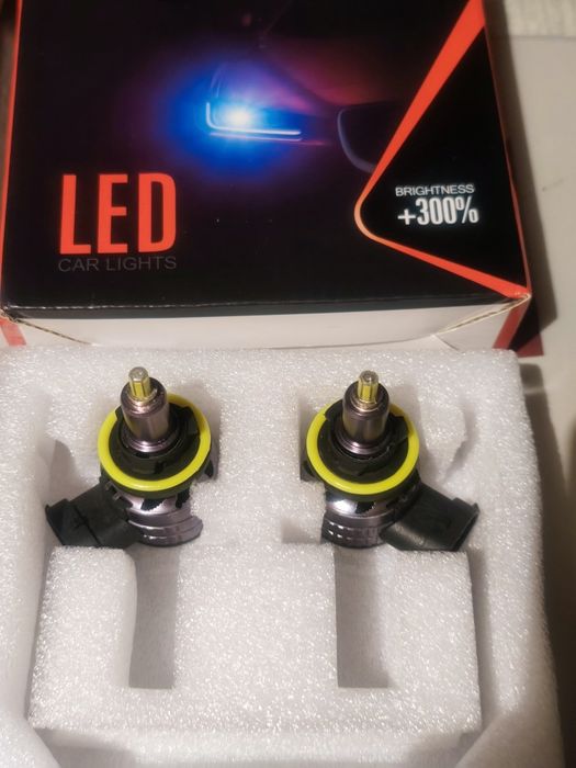 Żarowki samochodowe dualvision   LED H9 nowe