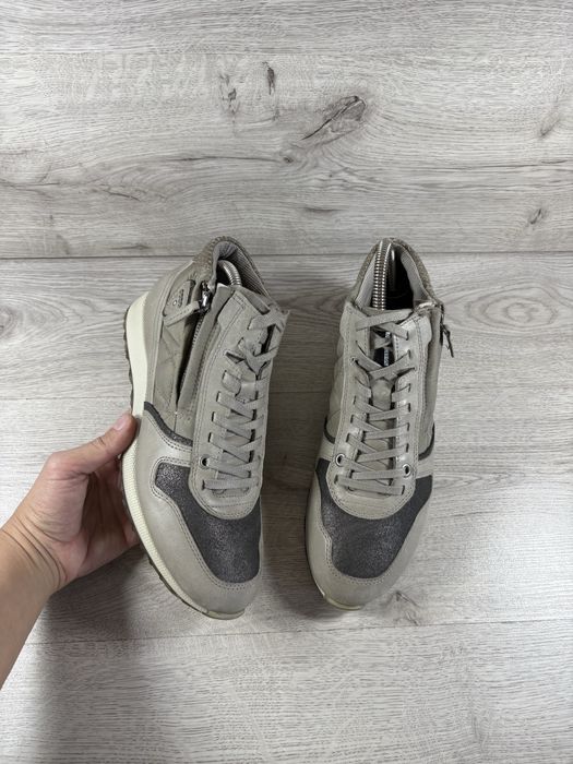 Ecco жіночі ботіночки 39 розмір шкіряні