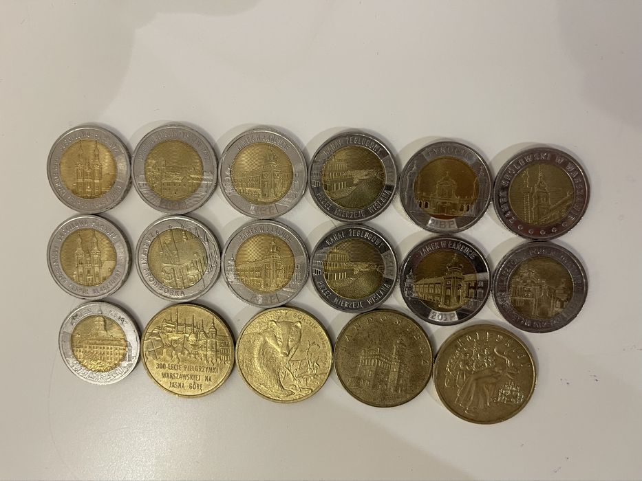Monety 5 złotych okolicznościowe