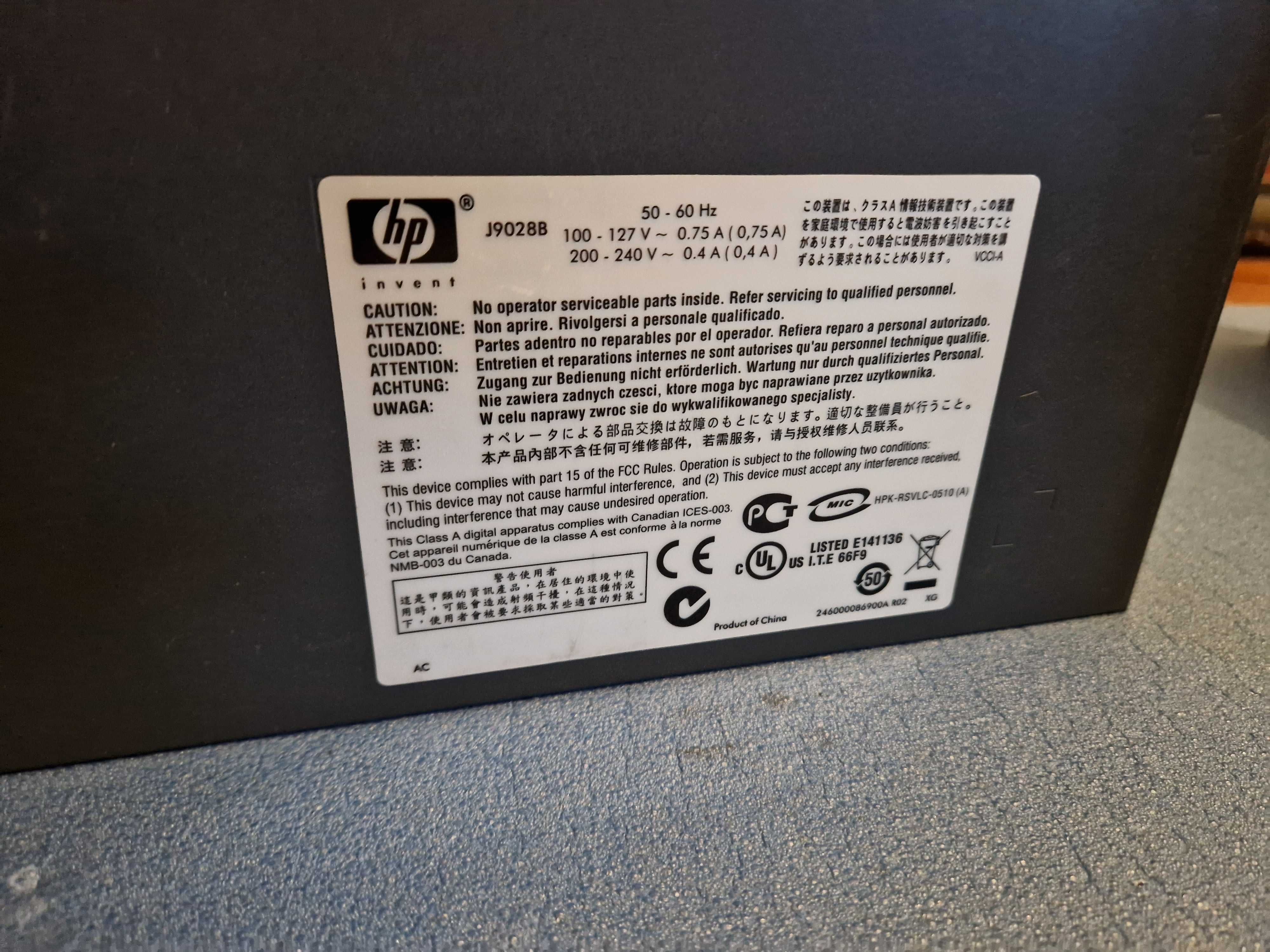 Switch HP Procurve 1800-24g