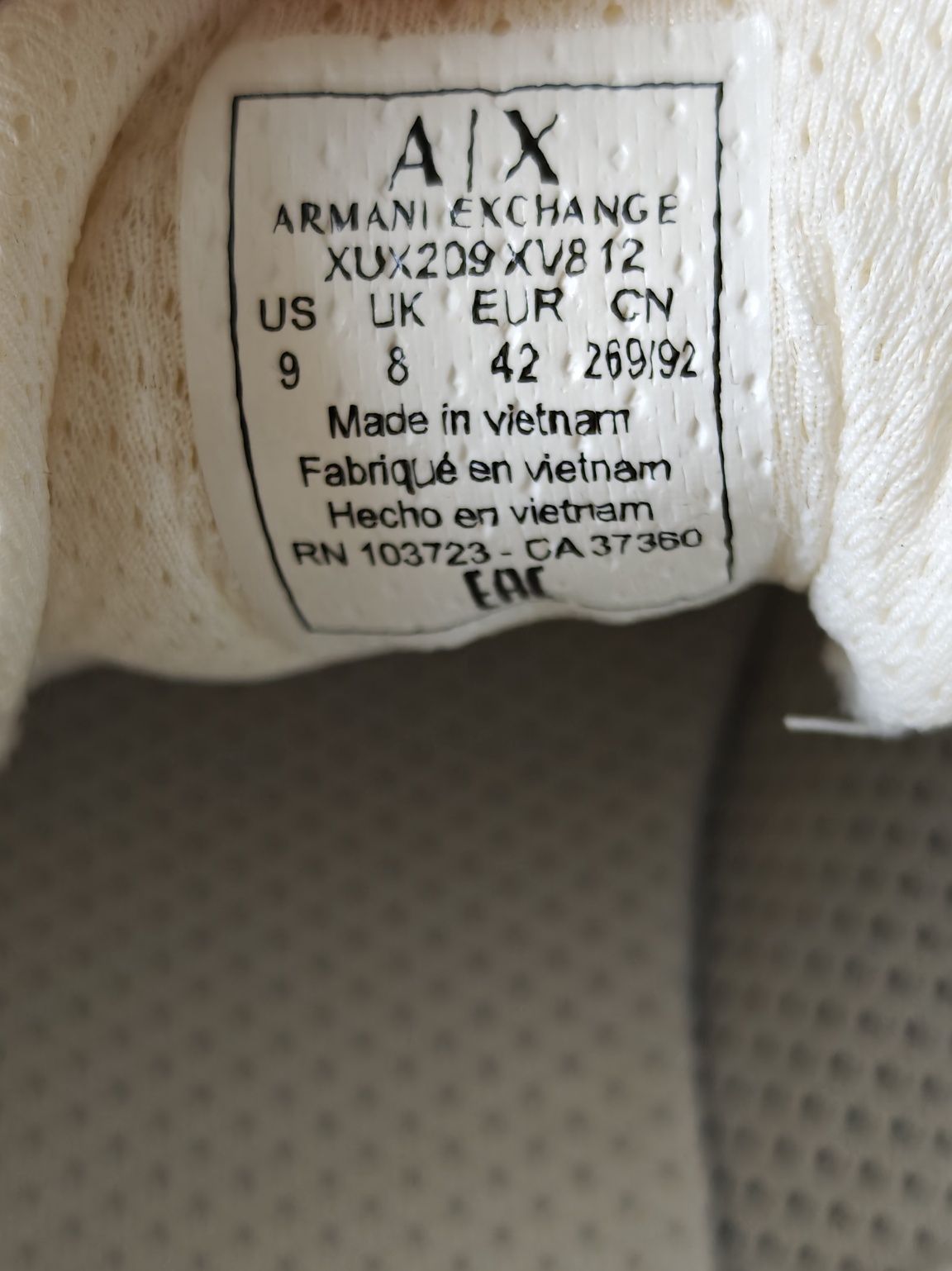 Кроссовки Armani,р.42, Оригинал