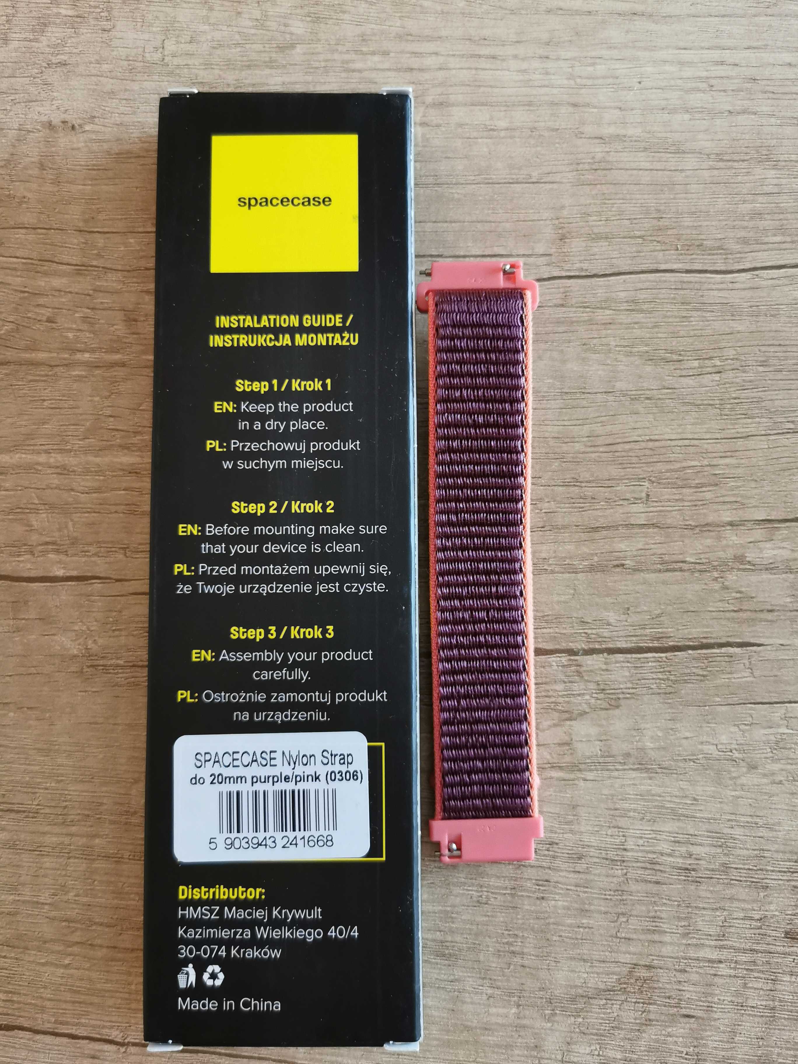 pasek do smartwacha 20 mm SPACECASE