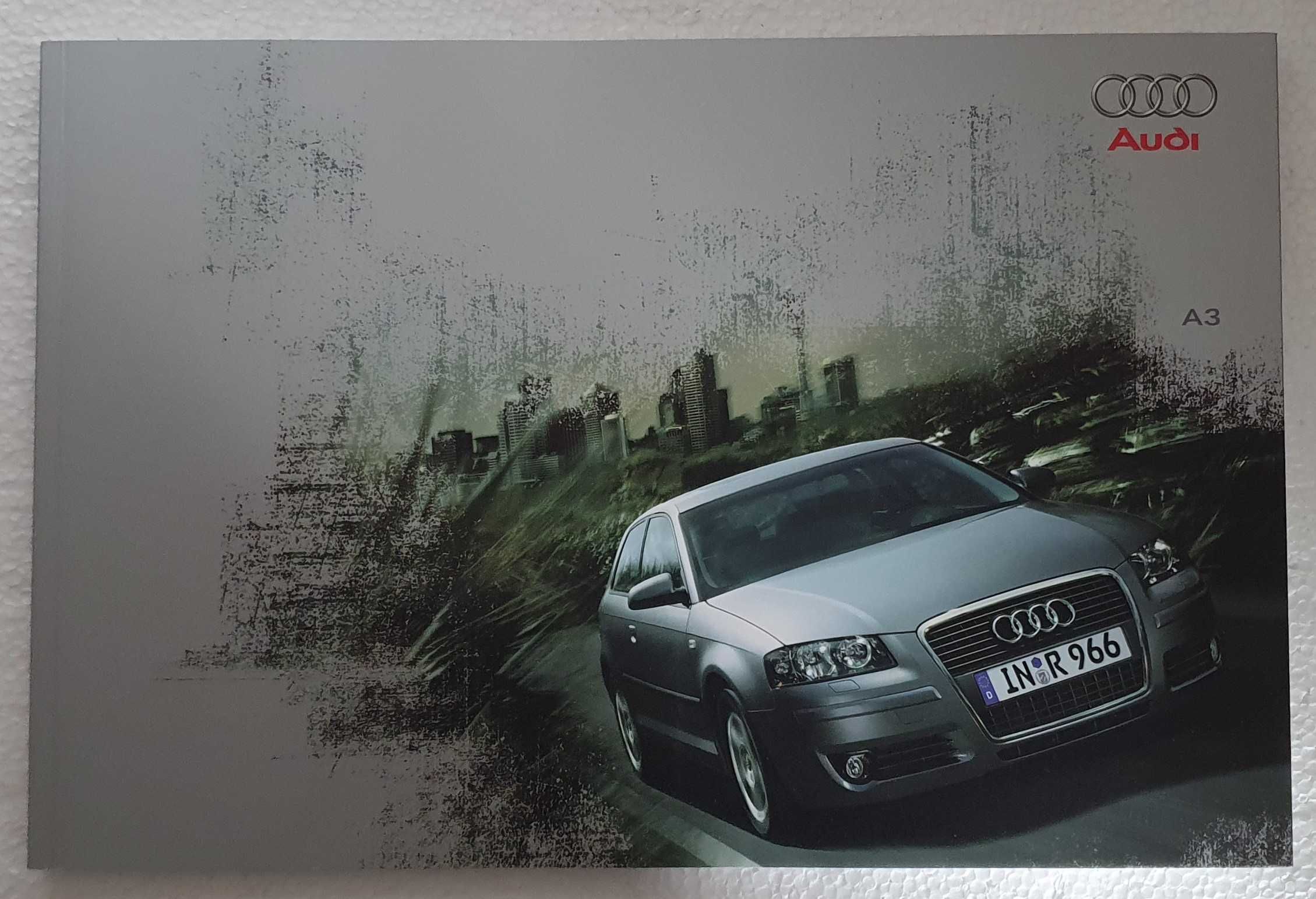 Catálogo do Audi A3 - original - Ano 2006/2007