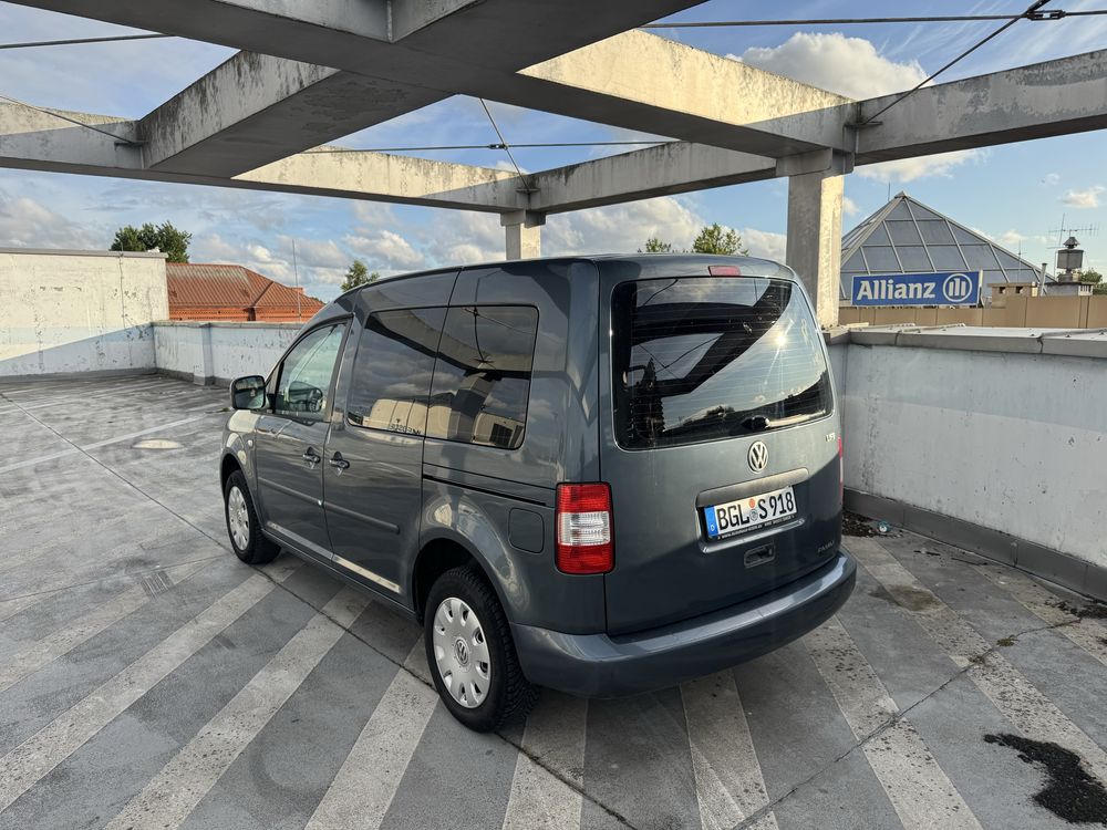 Volkswagen Caddy 2007 1.4 mpi 80km Niski przebieg Osobowy Super Stan