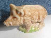 Figurka porcelanowa Dzik Wade Anglia