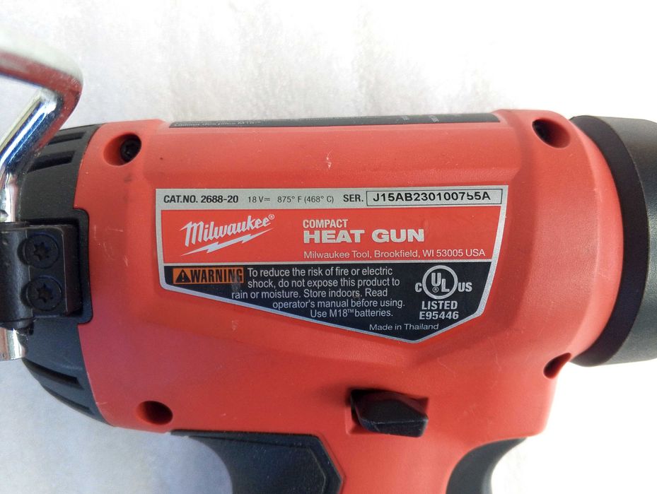 Акумуляторний будівельний фен Milwaukee M18 2688, оригінал