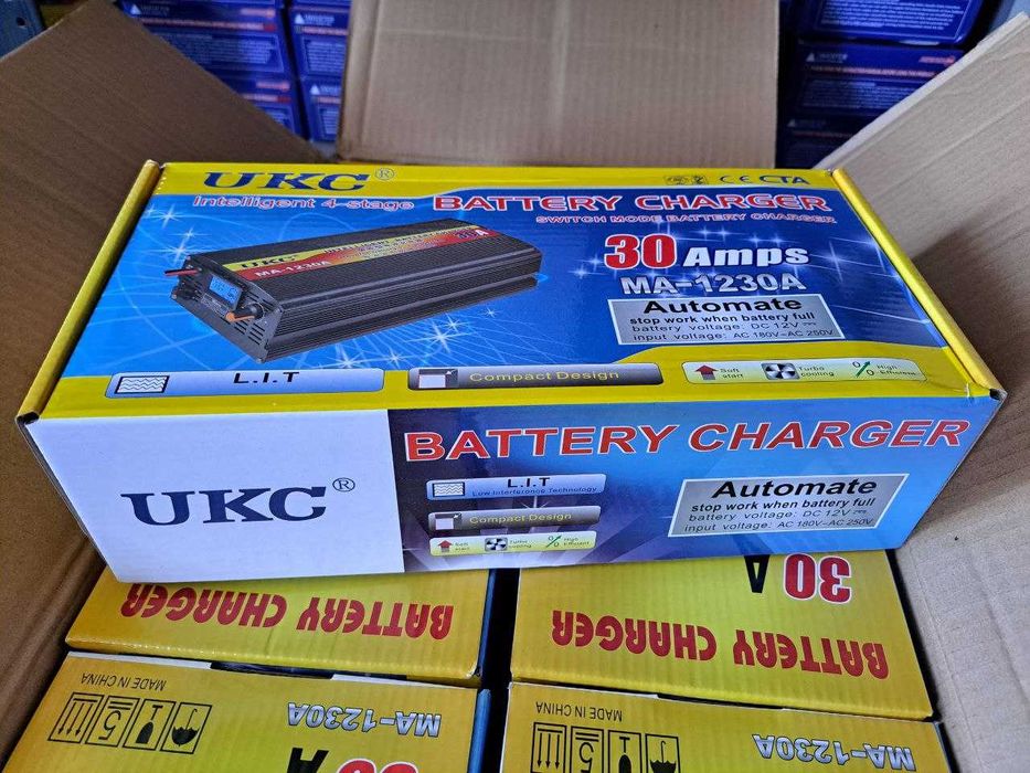 Автоматическое зарядное устройство аккумуляторов с регулировкой до 30A