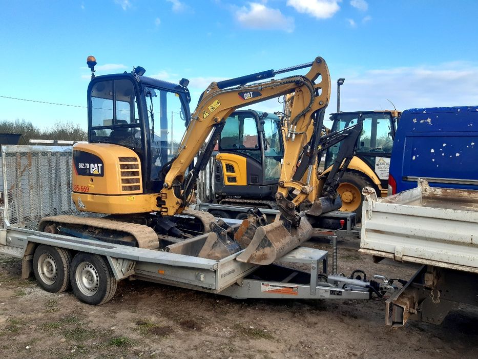 Prace ziemne, Wywrotka, Ładowarka, Koparko-Ładowarka,  mini koparka