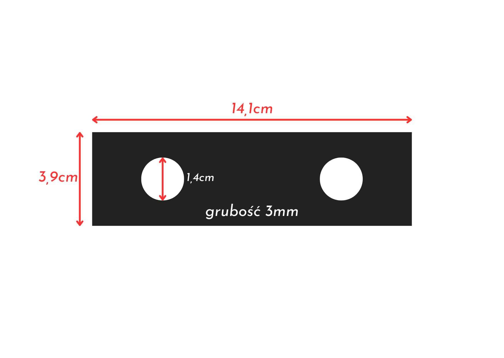 Bijaki ZUPTOR Bijaki do śrutownika 14,1 x 3,9 cm gr 3mm NOŻE