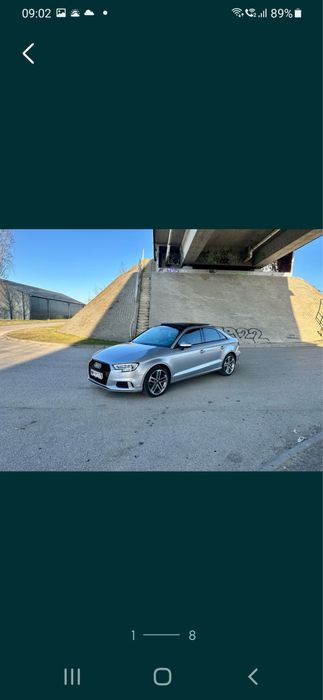 Audi A 3 Sline rok 2018 niski przebieg  81000
