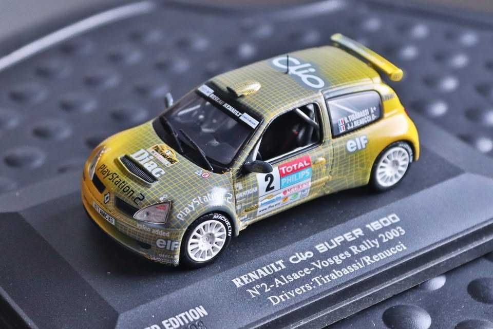 Renault Clio S1600 1/43 - Brice Tirabassi/Jacques-Julien Renucci - UH