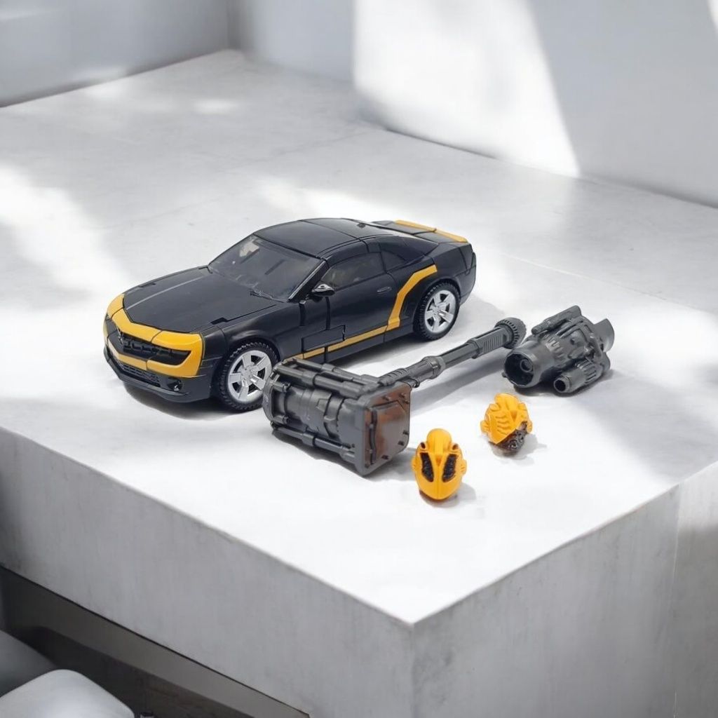 Игрушка Робот Трансформер Бамблби 16,5см ЧЁРНЫЙ Автобот Bumblebee