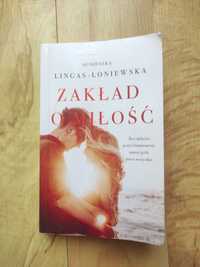 Książka Zakład o miłość  Agnieszka Lingas Łoniewska