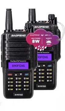 Рація (2шт.) (Baofeng UV-9R Plus, Li-ion 2200 мАг