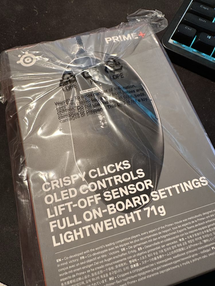 SteelSeries Prime + mysz gamingowa NOWA