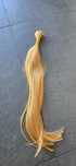 Włosy naturalne dziewicze długość 66 cm wadze 100 gram kolor śr. blond