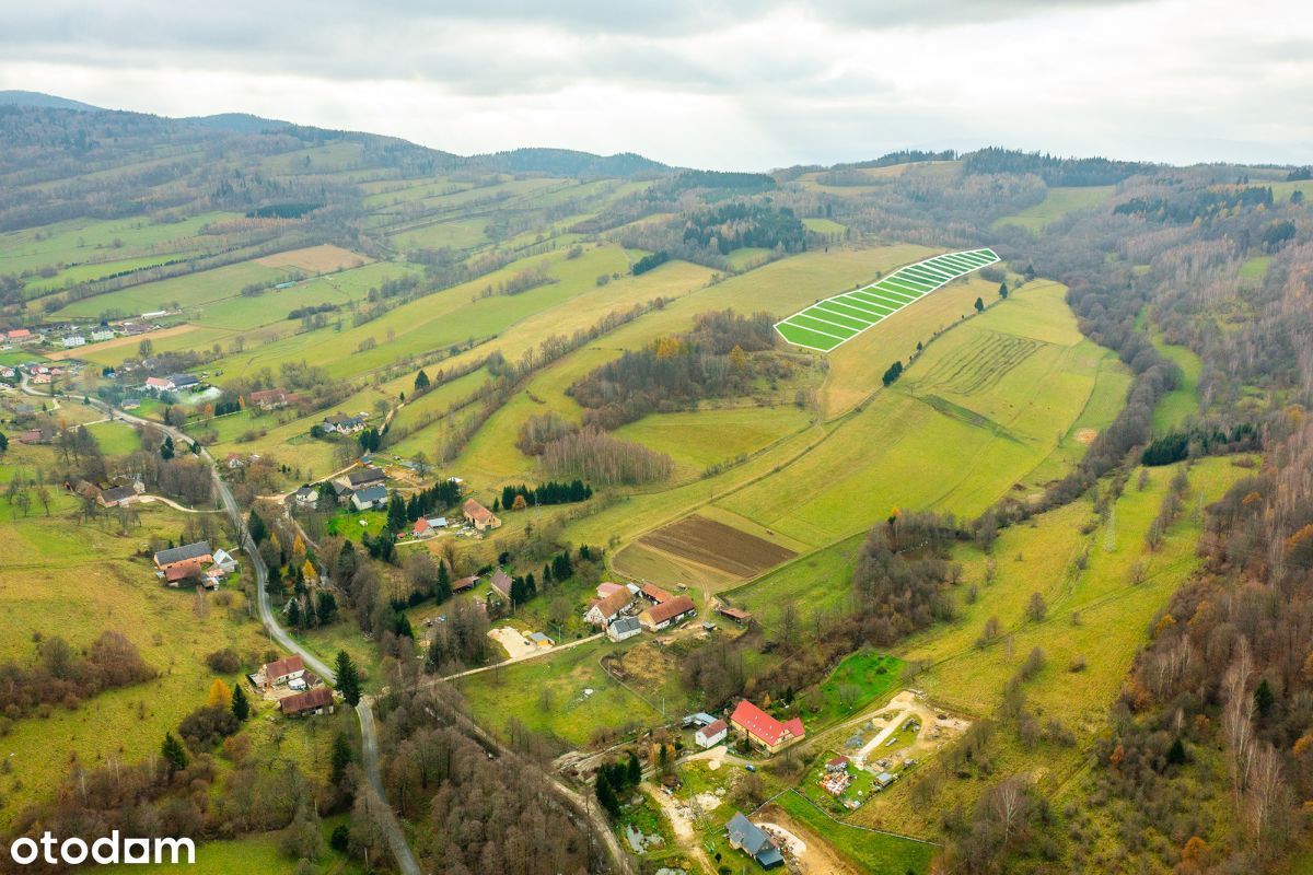 Działka widokowa Konradów