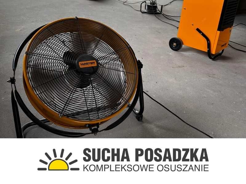 Osuszanie bezgotówkowe, osuszacze powietrza, osuszanie pomieszczeń