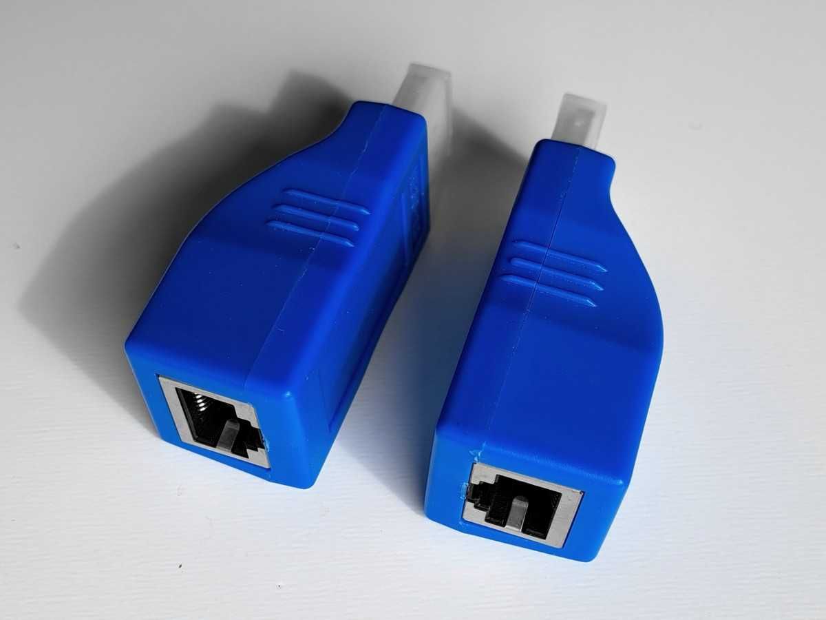 Transmiter konwerter extender HDMI po skrętce LAN