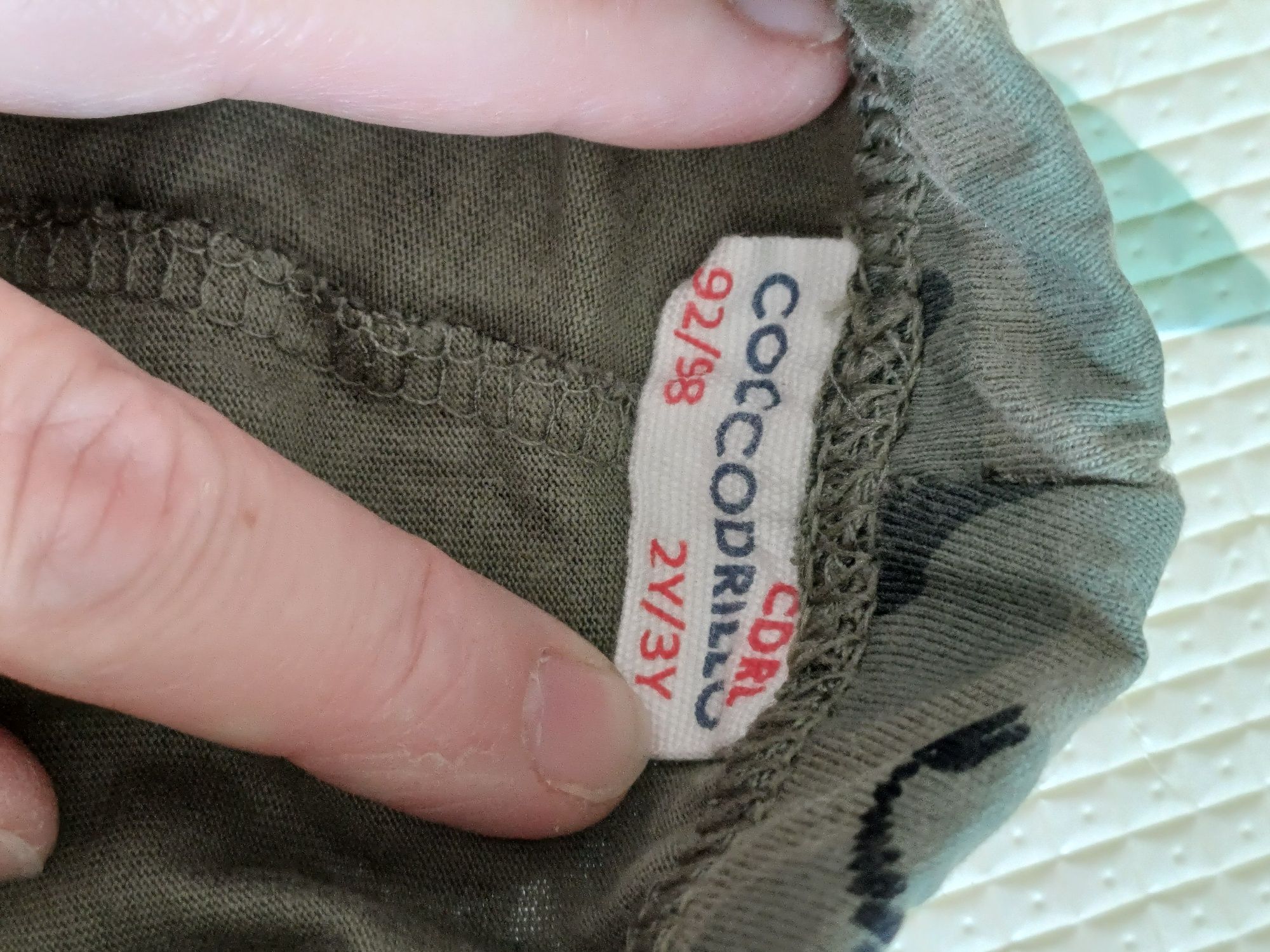 Pizama chłopięca Coccodrillo rozmiar 92/98