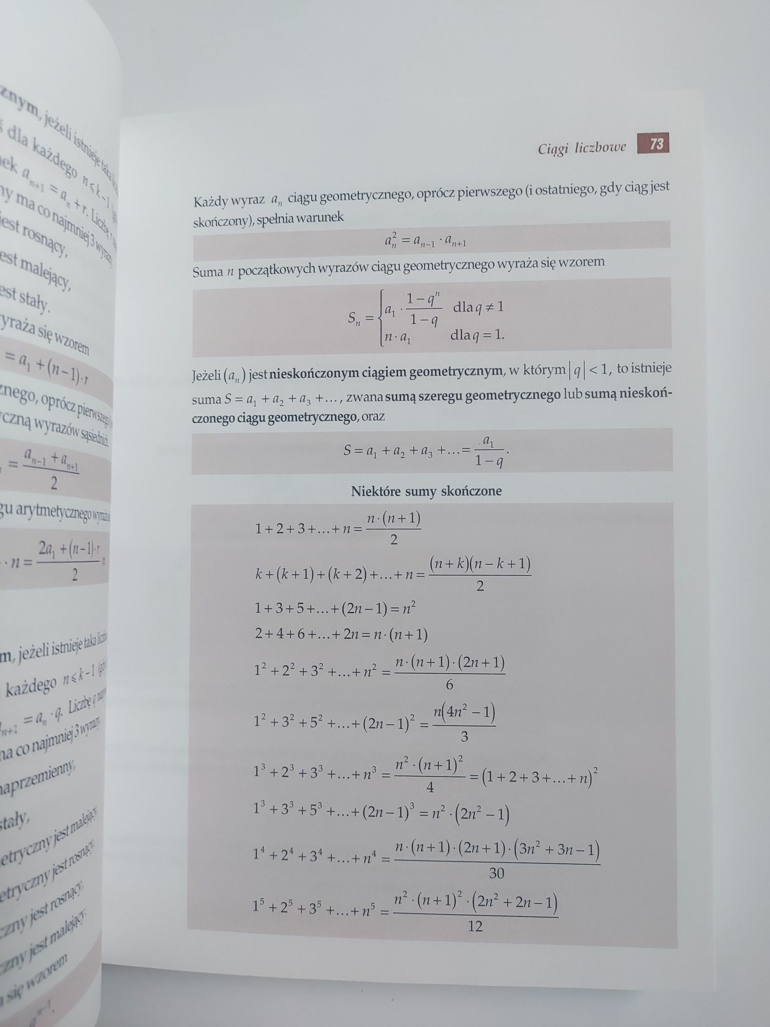 Książka Tablice matematyczne fizyczne chemiczne astronomiczne.