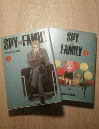 Manga Spy x Family tom 1 i 2