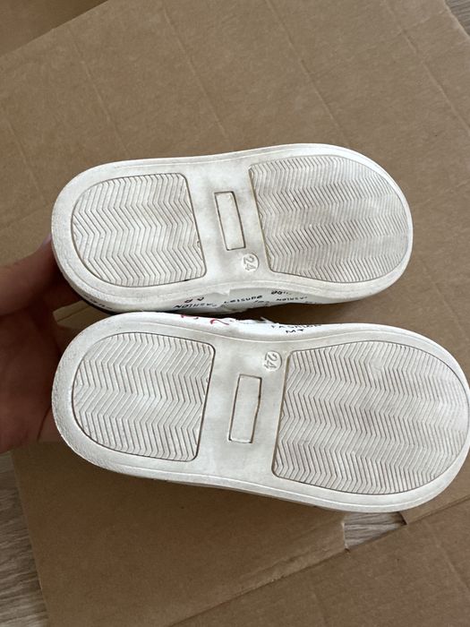 Кеди дитячі 24 розмір шкіряні