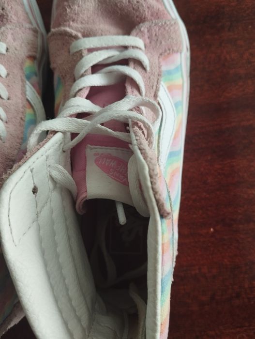 Vans Rosa em Camurça