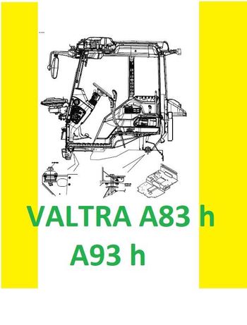 VALTRA A83 h_A93 h SERWISOWA instrukcja napraw J.POLSKI!!