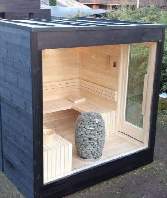 Sauna ogrodowa, sauna fińska