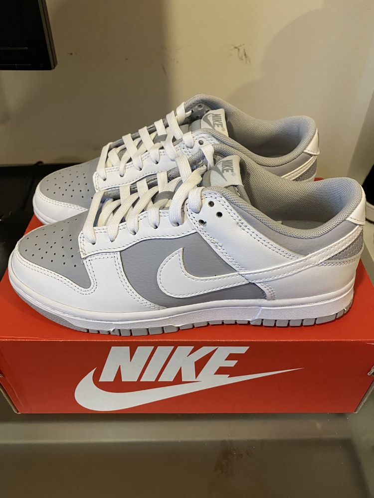 Dunk Low White Grey | 38.5