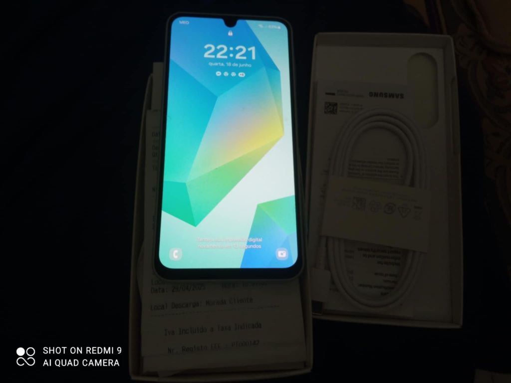 Samsung A16 novo com fatura como novo