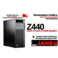 HP Z440 Workstation -XEON(4 cores)/32GB DDR/SSD 512GB/nVidia 8GB