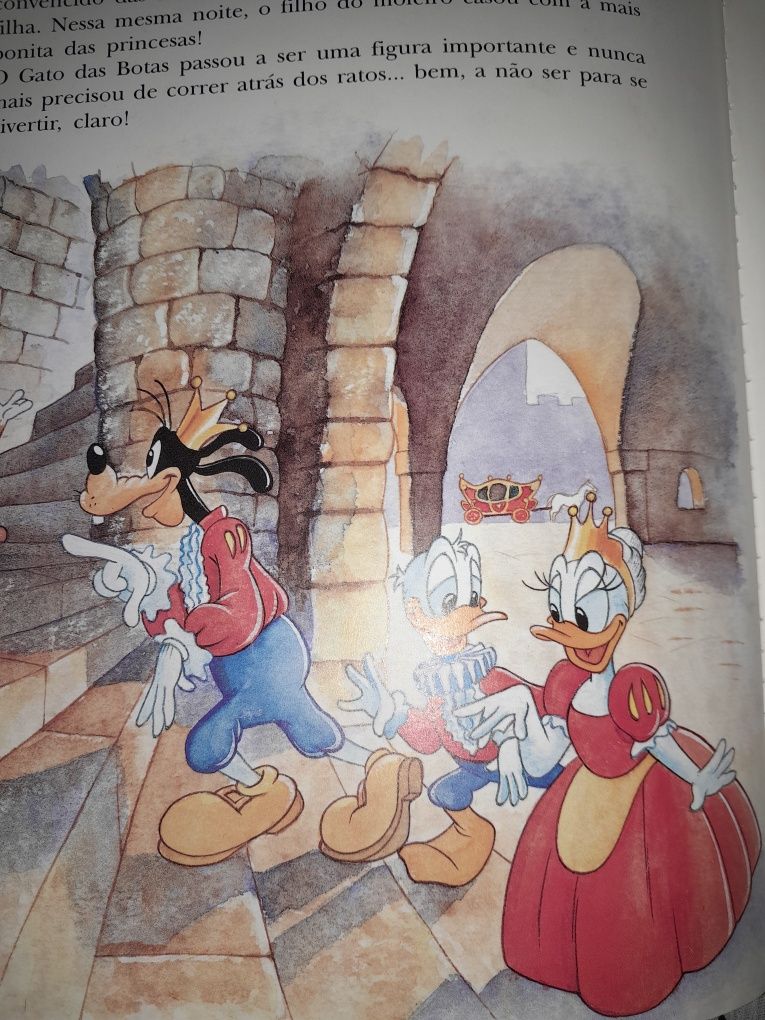 Livro Walt Disney O Gato das Botas