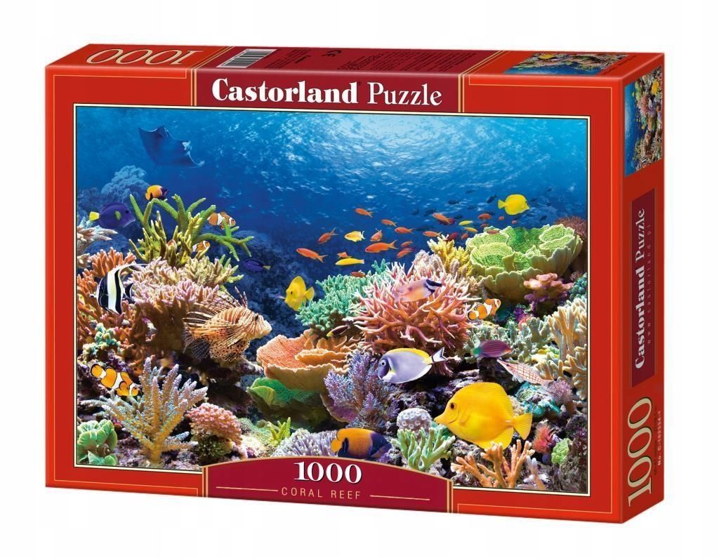 Puzzle 1000 Rafa Koralowa Castor, Castorland