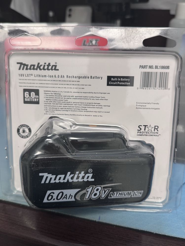 Bateria Makita 6 AH  18 V