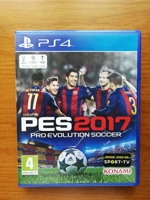 PS4 jogo PES2017