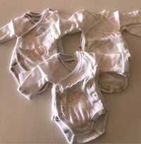 Conjunto de 6 bodies bebé prematuro