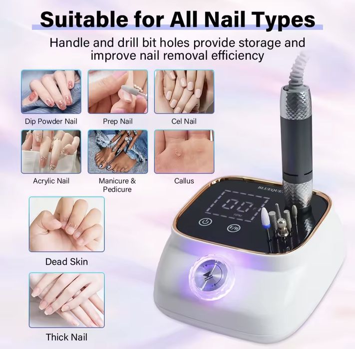 Акумуляторний фрейзер для маникюру