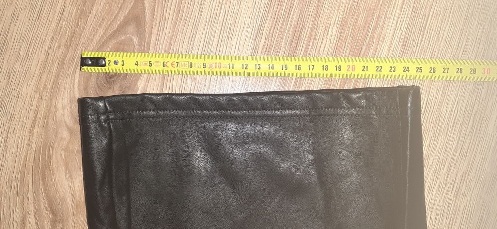 Leginsy ciążowe eko skora