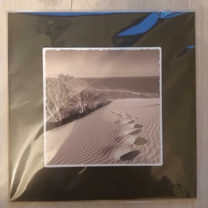 obraz wydmy czarny-sepia 21,5x21,5 Nowy