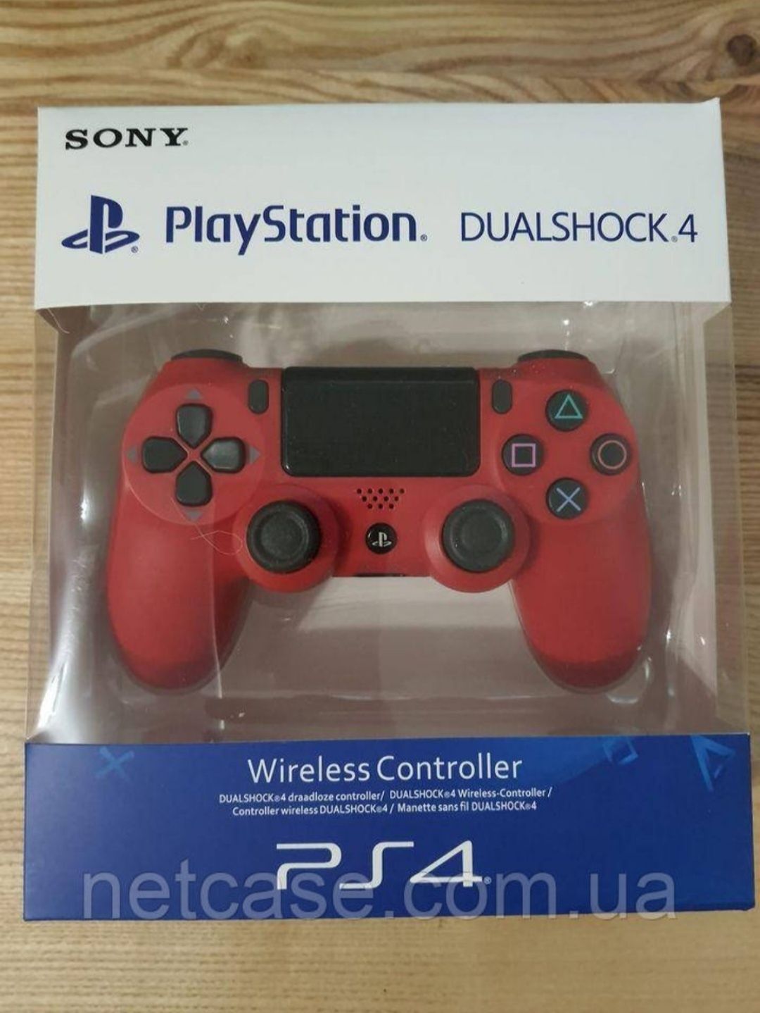 Геймпад Dualshock 4 червоний