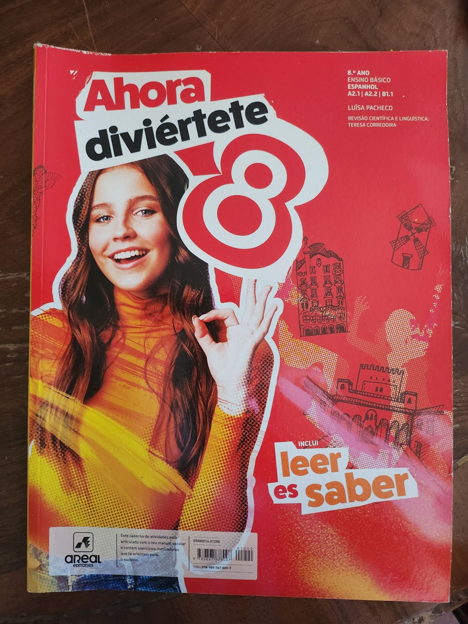 Livro de fichas espanhol 8 ano Ahora diviertete 8