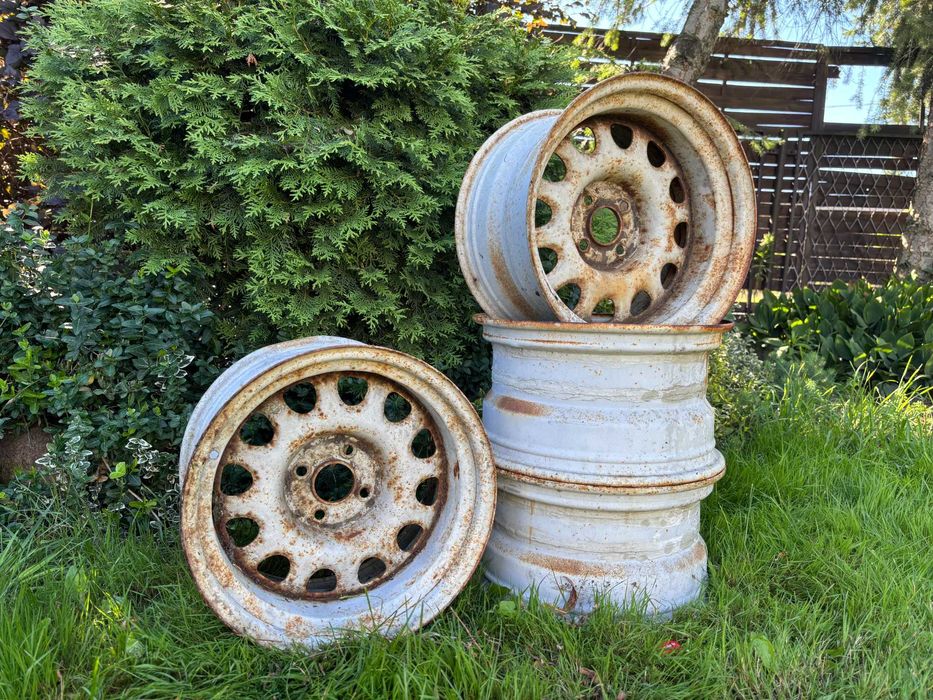 OKAZJA FELGI "szeroka stal" - e30 , golf I/II/III - 4x100